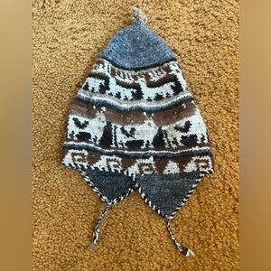 Alpaca & Wool Beanie Winter Hat